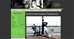 Desktop Screenshot of ferranteperformingarts.com